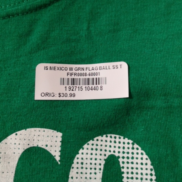 NWT Men's Mexico FIFA World Cup T-shirt Size L - Picture 3 of 4